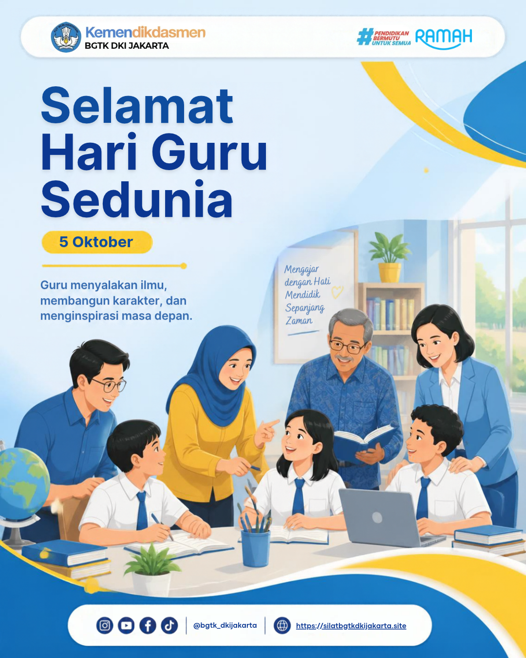 Selamat Hari Guru Sedunia!
