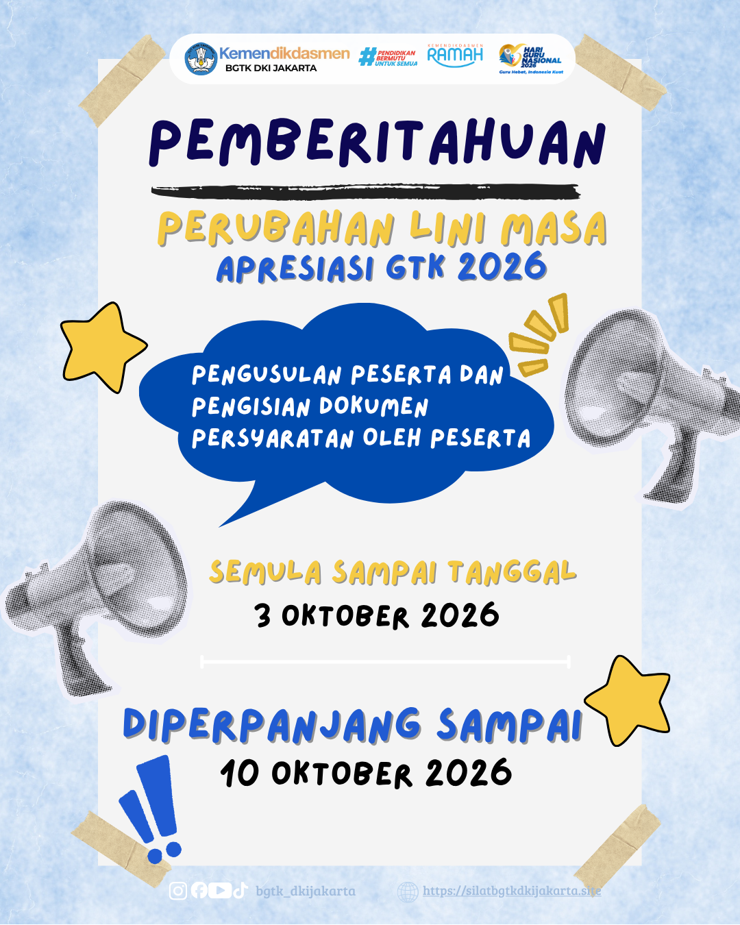Penghargaan Apresiasi GTK 2026 🏆✨