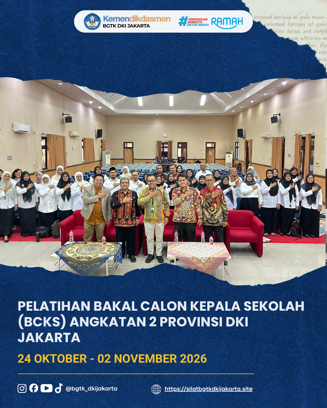 💙 BCKS Angkatan 2 DKI Jakarta: Menyiapkan Pemimpin, Membangun Masa Depan!